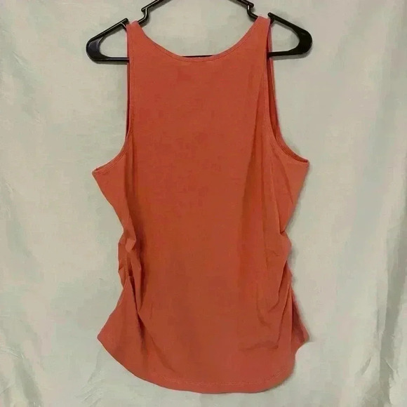 Athleta Orange Sleeveless Tank Top Relaxed Fit - Picture 5 of 5